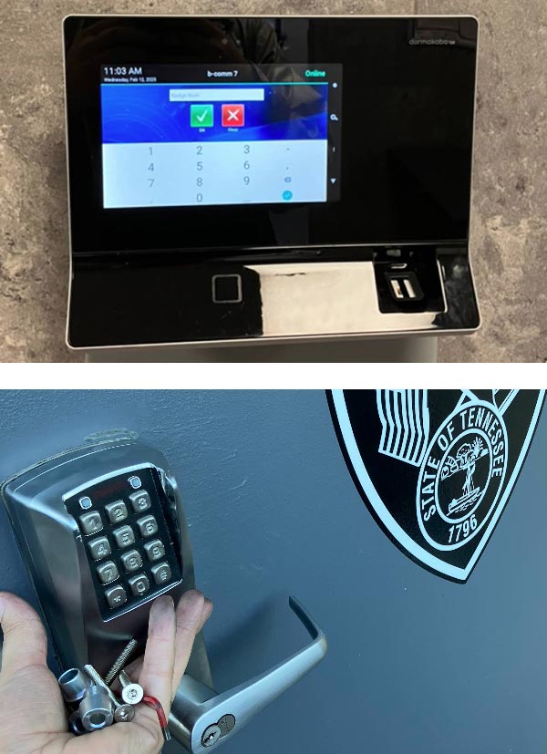 dormakaba Terminal One and keypad lock